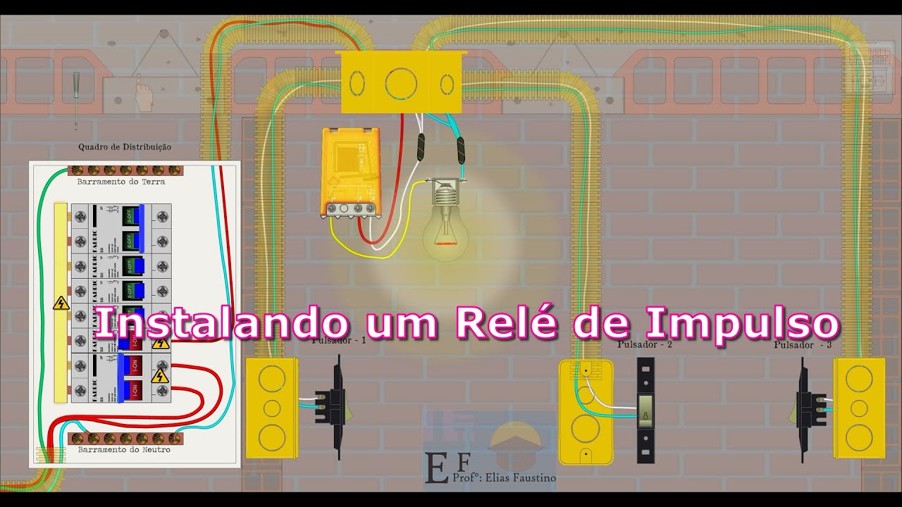 Instalando um Relé de Impulso