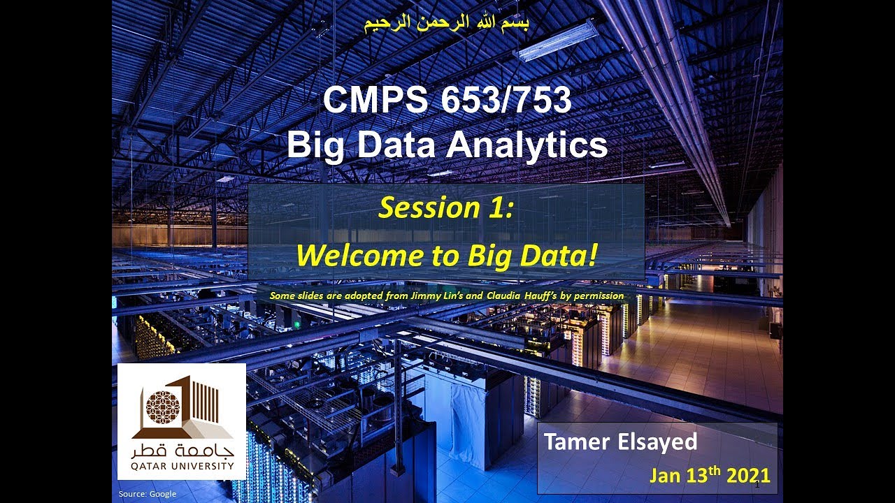 CMPS 653 | Big Data Analytics | S21 | Lec 1.a | Welcome to Big Data!