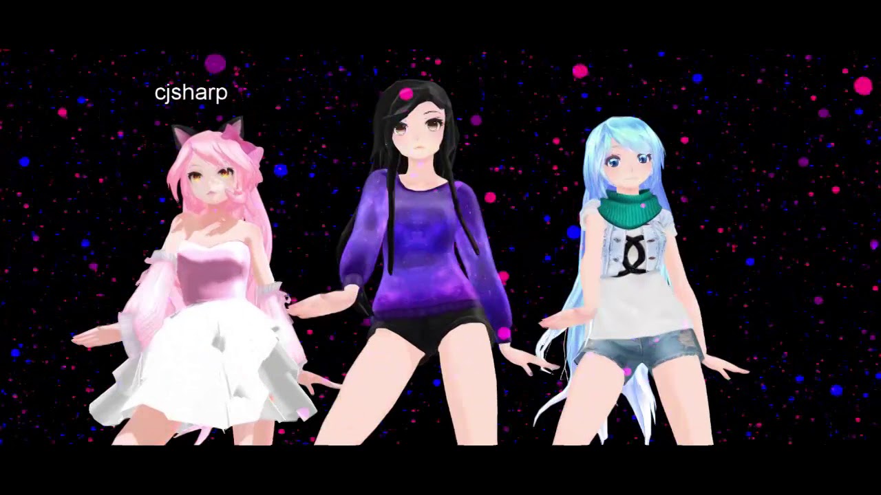 [MMD x Aphmau] 2016 Mix Remix | Aphmau, Kawaii~ Chan, and Katelyn