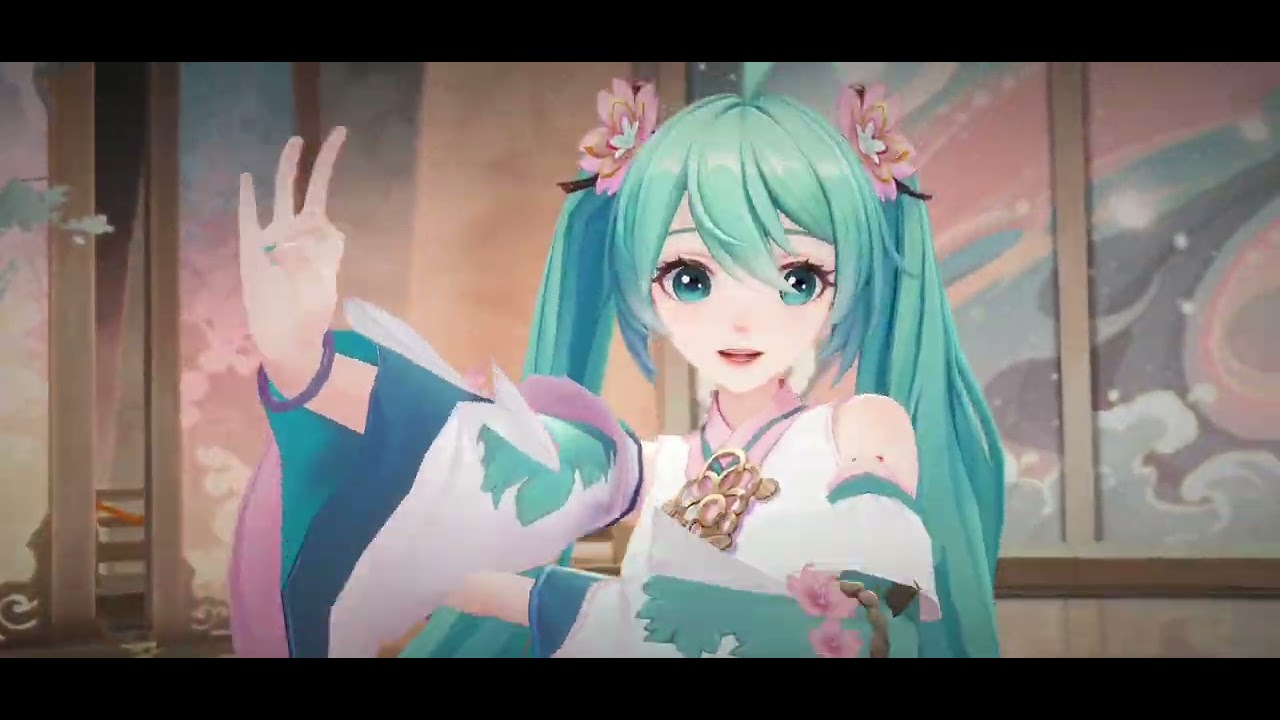 Onmyoji x MIKU Collab: World is mine (In-game recording)
