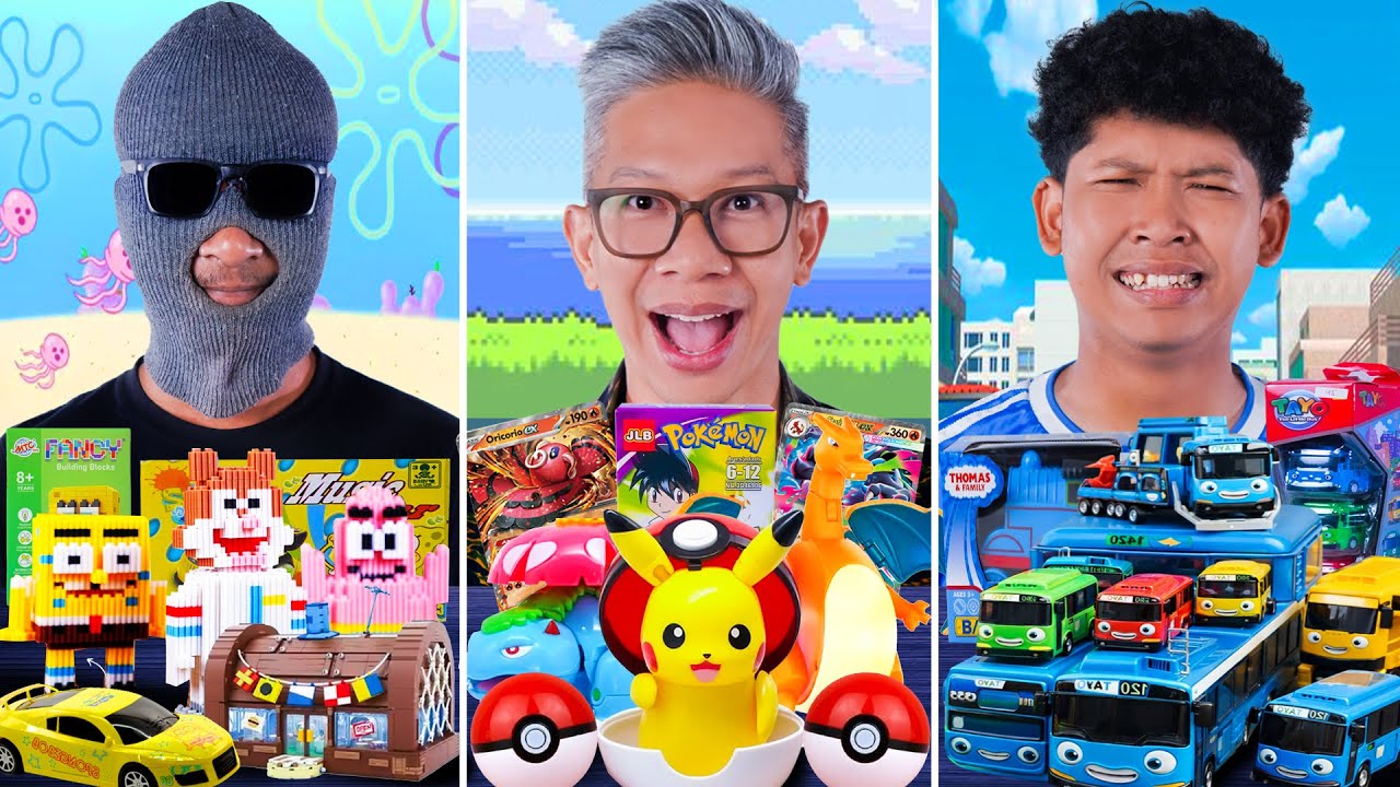 BERBURU MAINAN YANG ADA GAMBAR KARTUNNYA!!