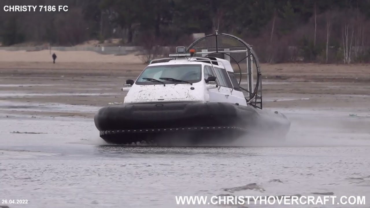 New Recreational Hovercraft Christy 7186 FC De Luxe