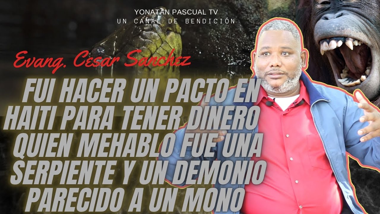 FUI HACER UN PACTO EN HAITI  PARA TENER DINERO  ME HABLO UNA SERPIENTE Y UN MONO CASI MUERO DE MIEDO