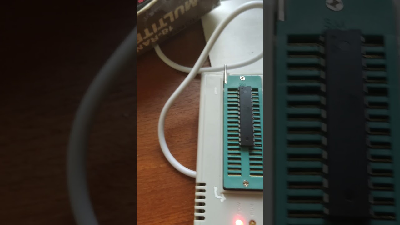 TL866 mini pro performing High Voltage Parallel programming