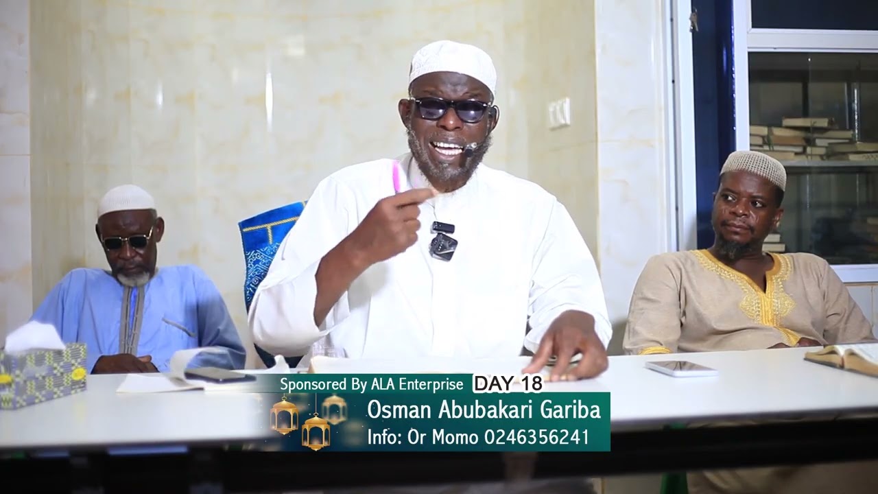 Osman Abubakari Gariba day 18