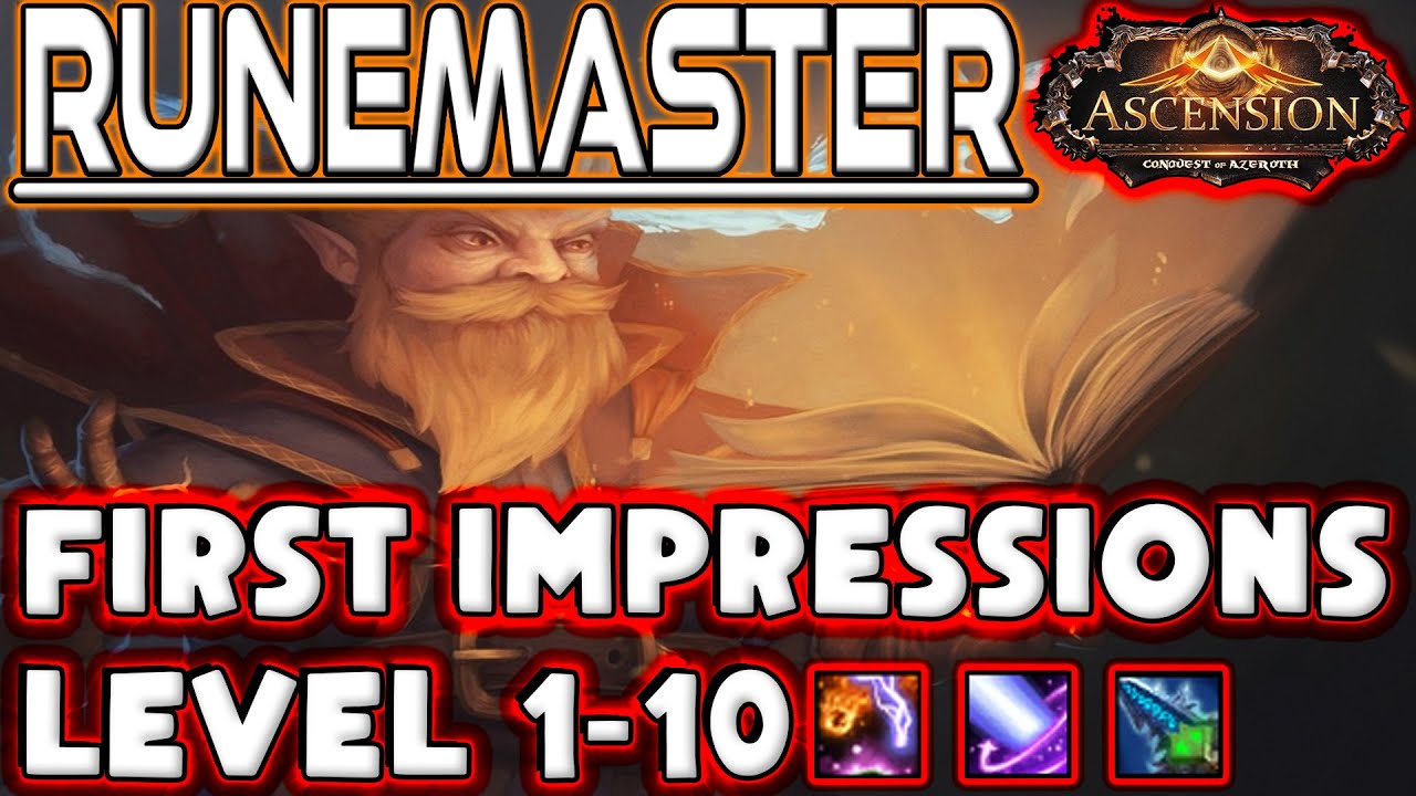 RUNEMASTER CLASS! | WoW with 21 Custom Classes | Conquest of Azeroth Alpha Day 6!