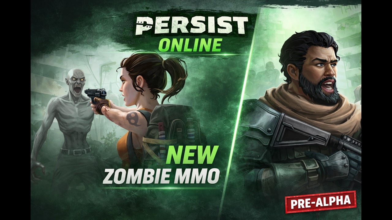 Persist Online: Первый взгляд на НОВУЮ зомби-MMORPG (геймплей пре-альфа-версии)