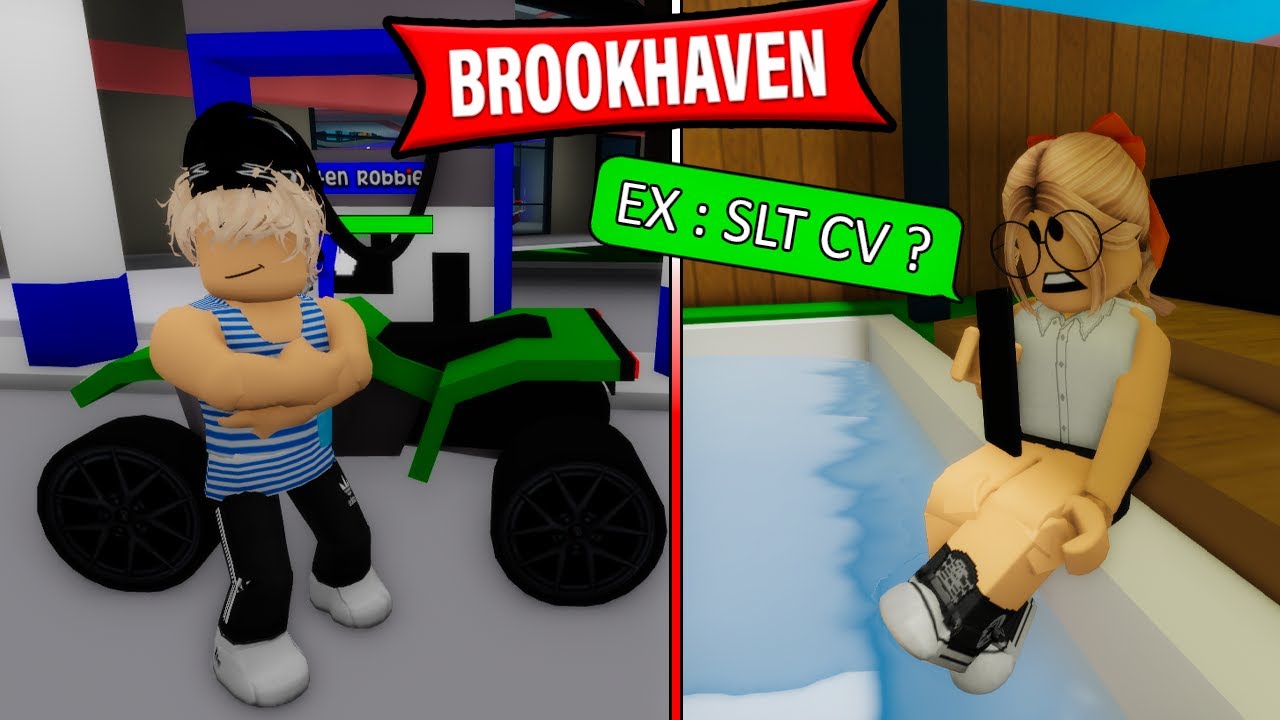 L'EX DE MA BFF M'ENVOIE DES MESSAGES 😲 sur BROOKHAVEN RP ! ROBLOX FR