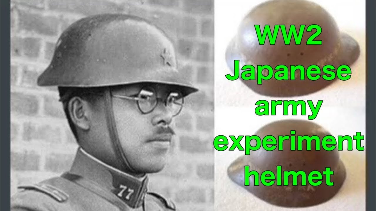 WW2 Japanese army experiment helmet.