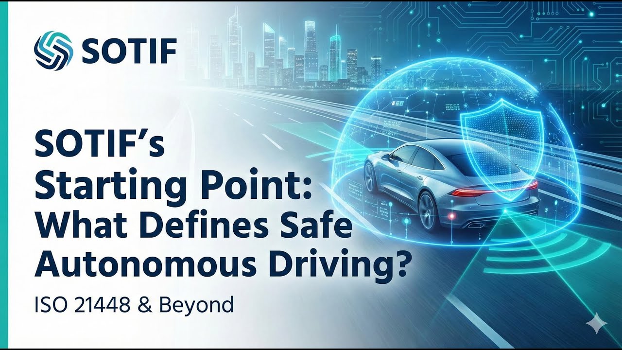 [SOTIF 5-1] SOTIF's Starting Point: What Defines Safe Autonomous Driving?