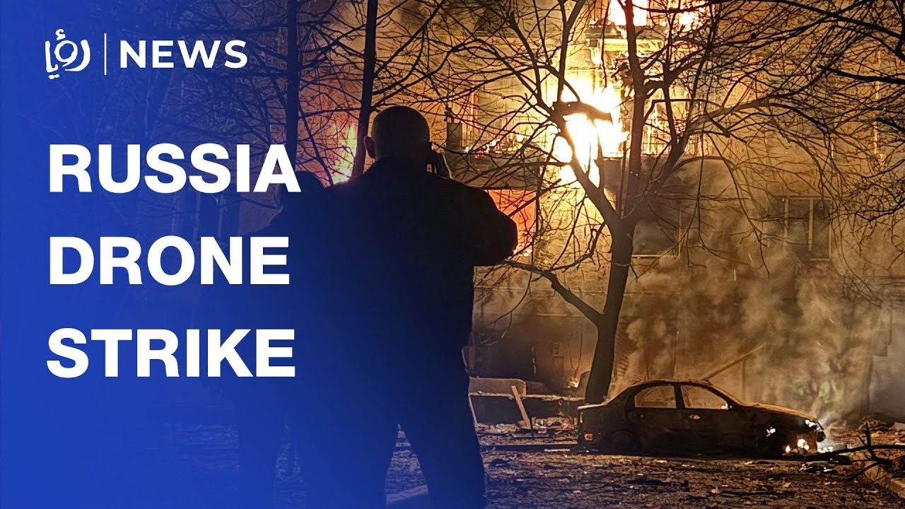 Russia strikes Zaporizhzhia with drones, damaging residential buildings