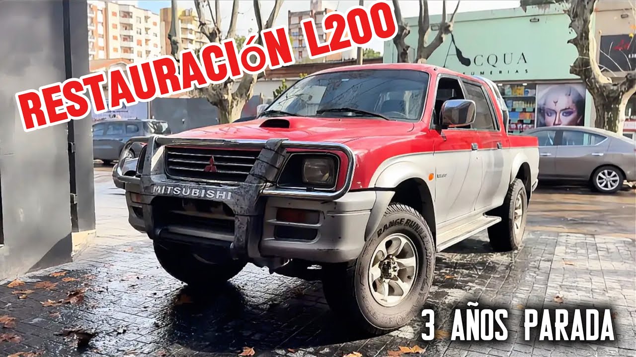 Restauramos a fondo esta L200🤯