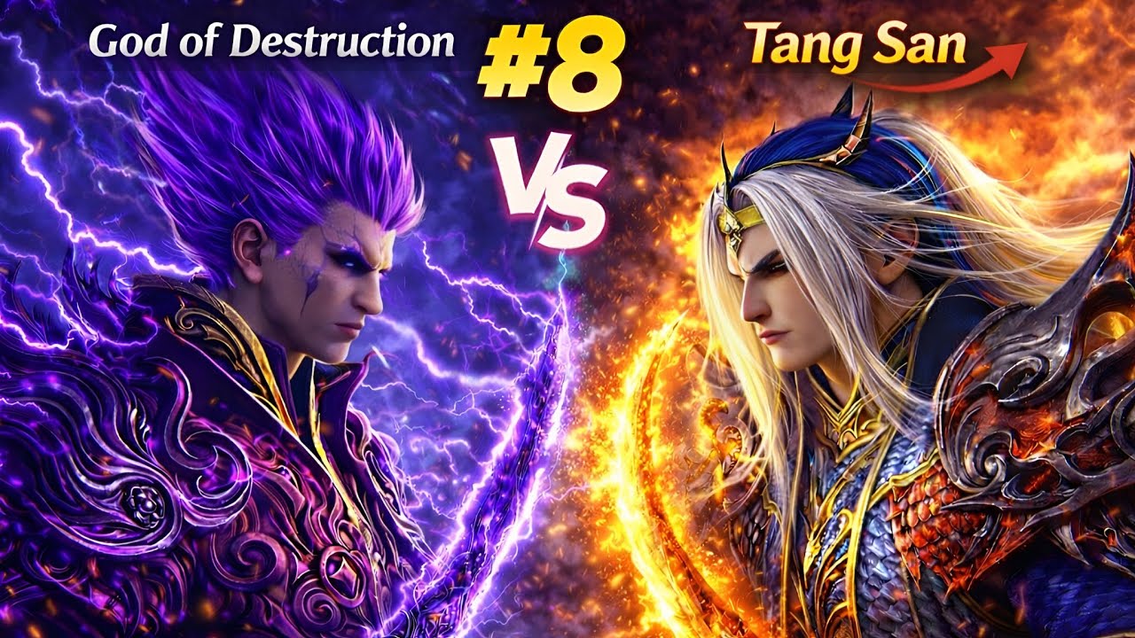Soul Land 2.5 Part 8 Novel Explained in Hindi || God Of Distruction Activate God Centre Power 😱 