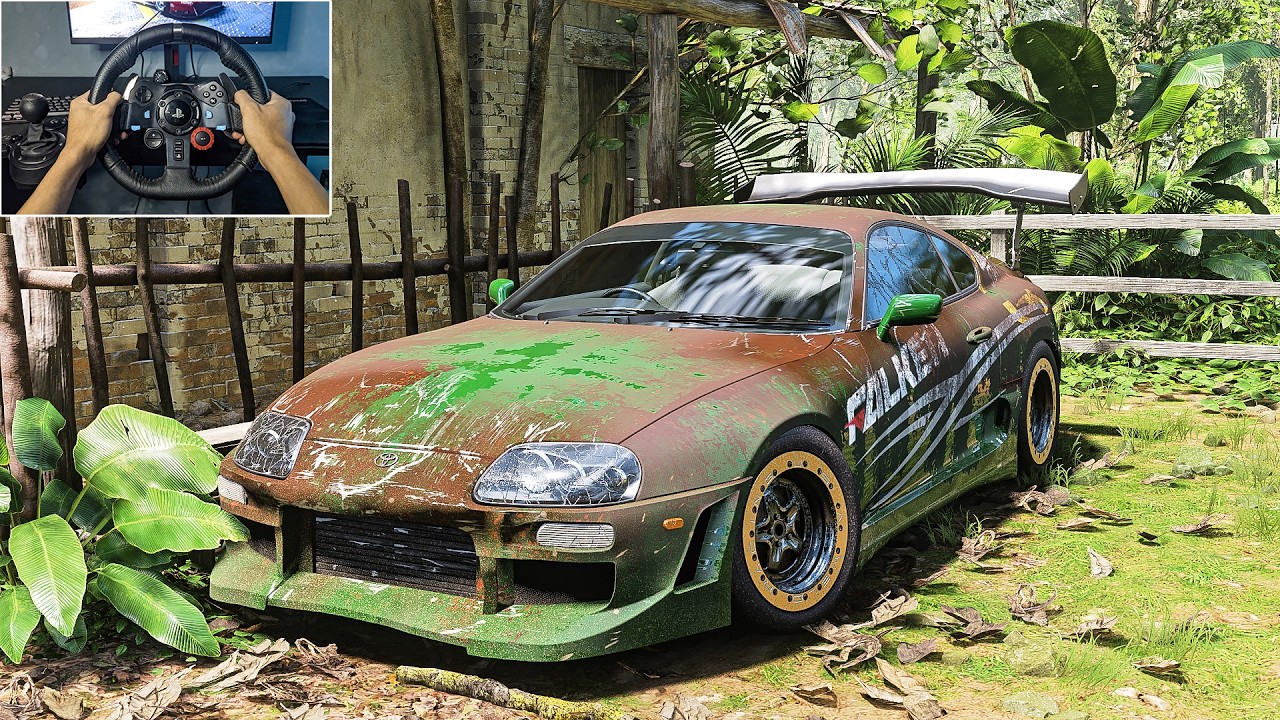 RESTORED Toyota Supra MK4 | Forza Horizon 5 Logitech G29 Stering Wheel Gameplay