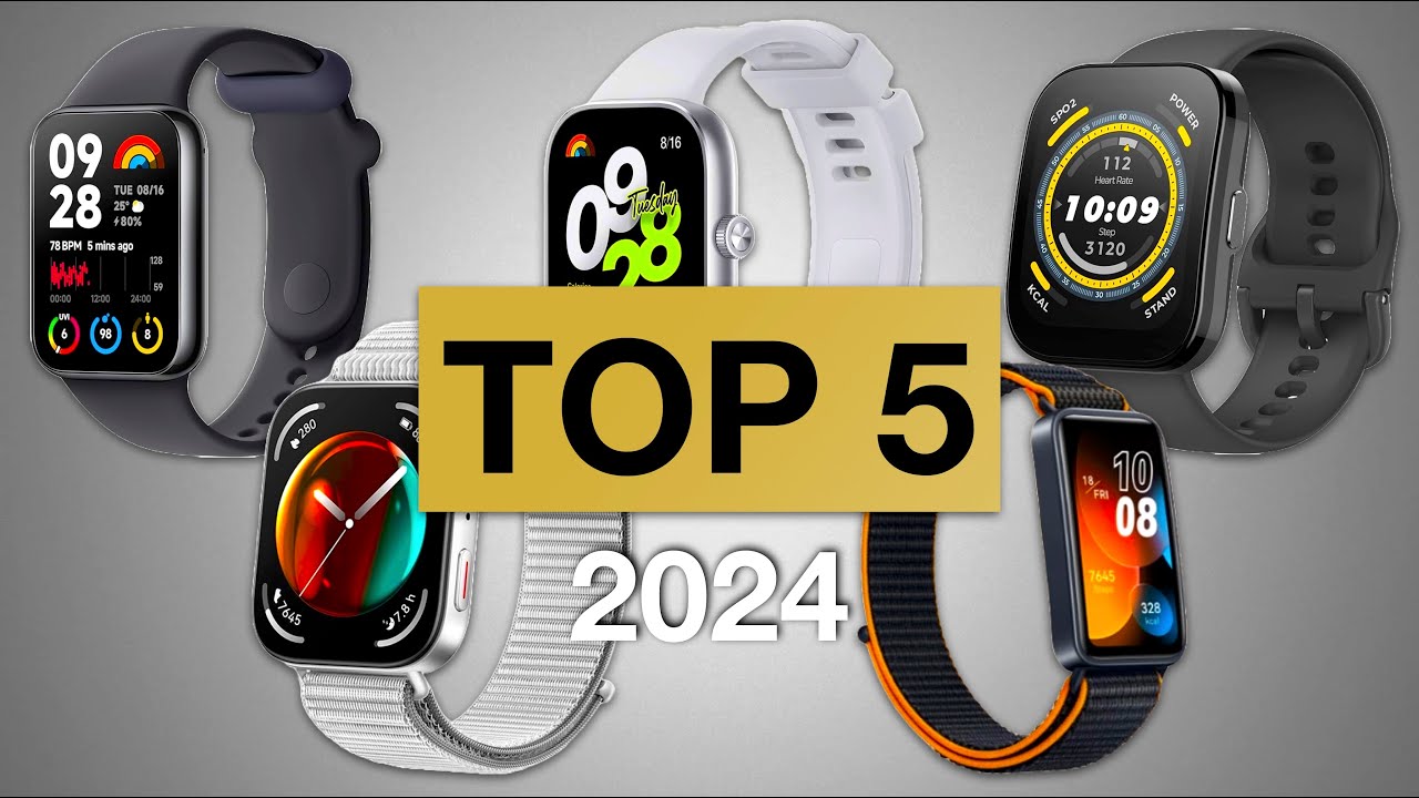 LES 5 MEILLEURES MONTRES CONNECTÉES PAS CHÈRES DE 2024 | TOP QUALITÉ PRIX