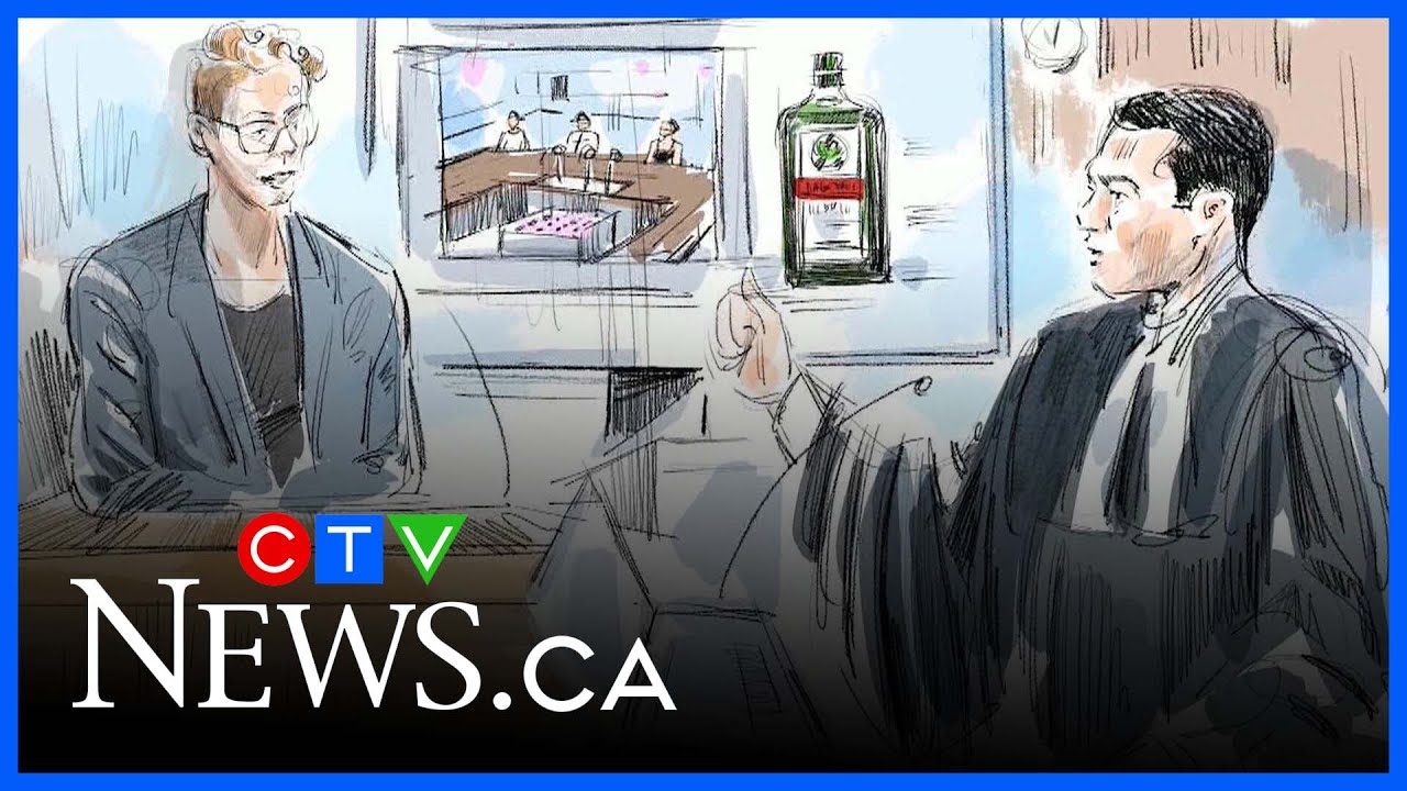 What was in the video shown during the sex assault trial of five former World Junior hockey players