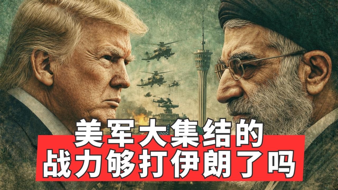 美军大集结的军力够打伊朗了吗？| 不派地面部队能否瓦解伊朗50年统治体系？