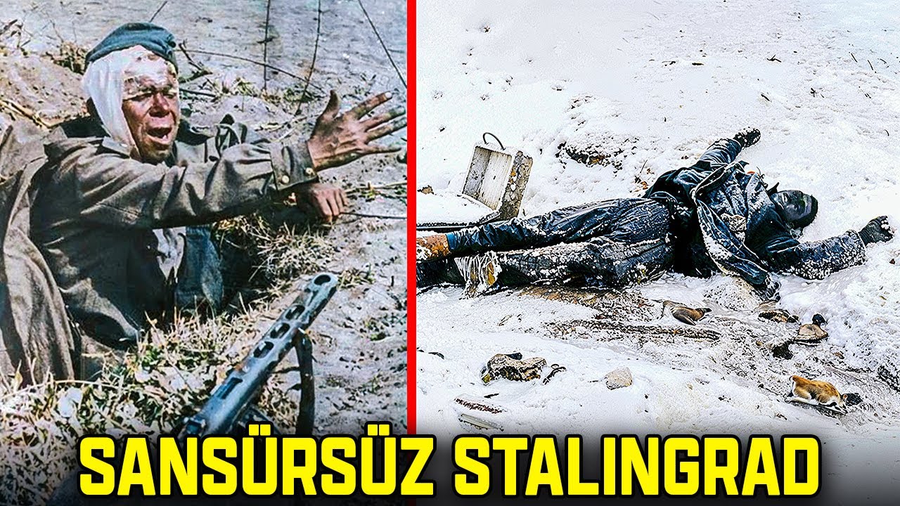 STALİNGARD SANSÜRSÜZ | Hitler'in Ordusunun Düştüğü Gün | Tam Renkli Belgesel