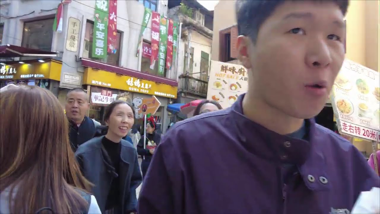  📍Macao 4k Walk Tour - BEST Places To Visit Macau | 4k HDR 