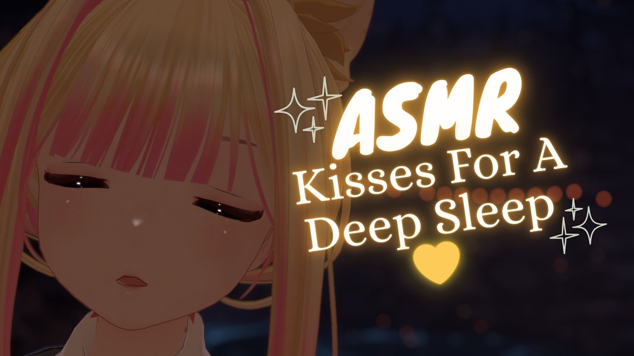 ASMR Kisses For a Deep Sleep 💛 [Kisses, Sniff, Ear Blowing]