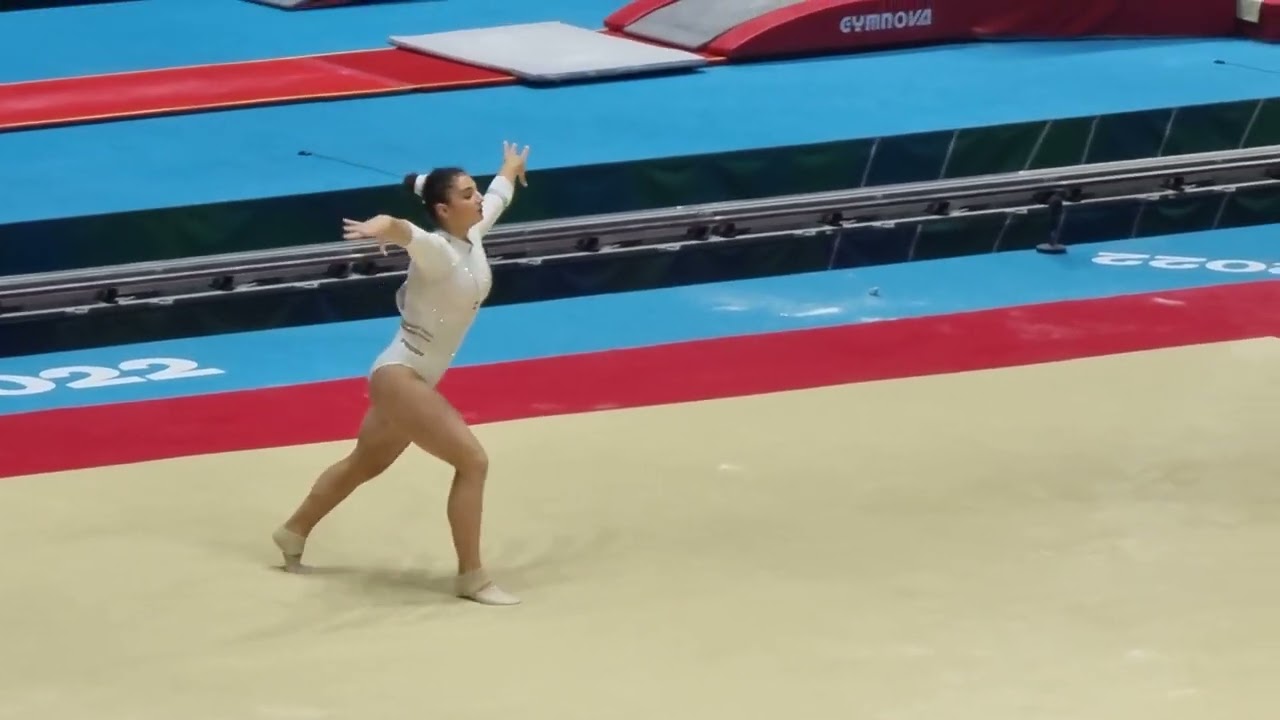 Manila Esposito - ITA - Floor - Team Final - 2022 World Championships