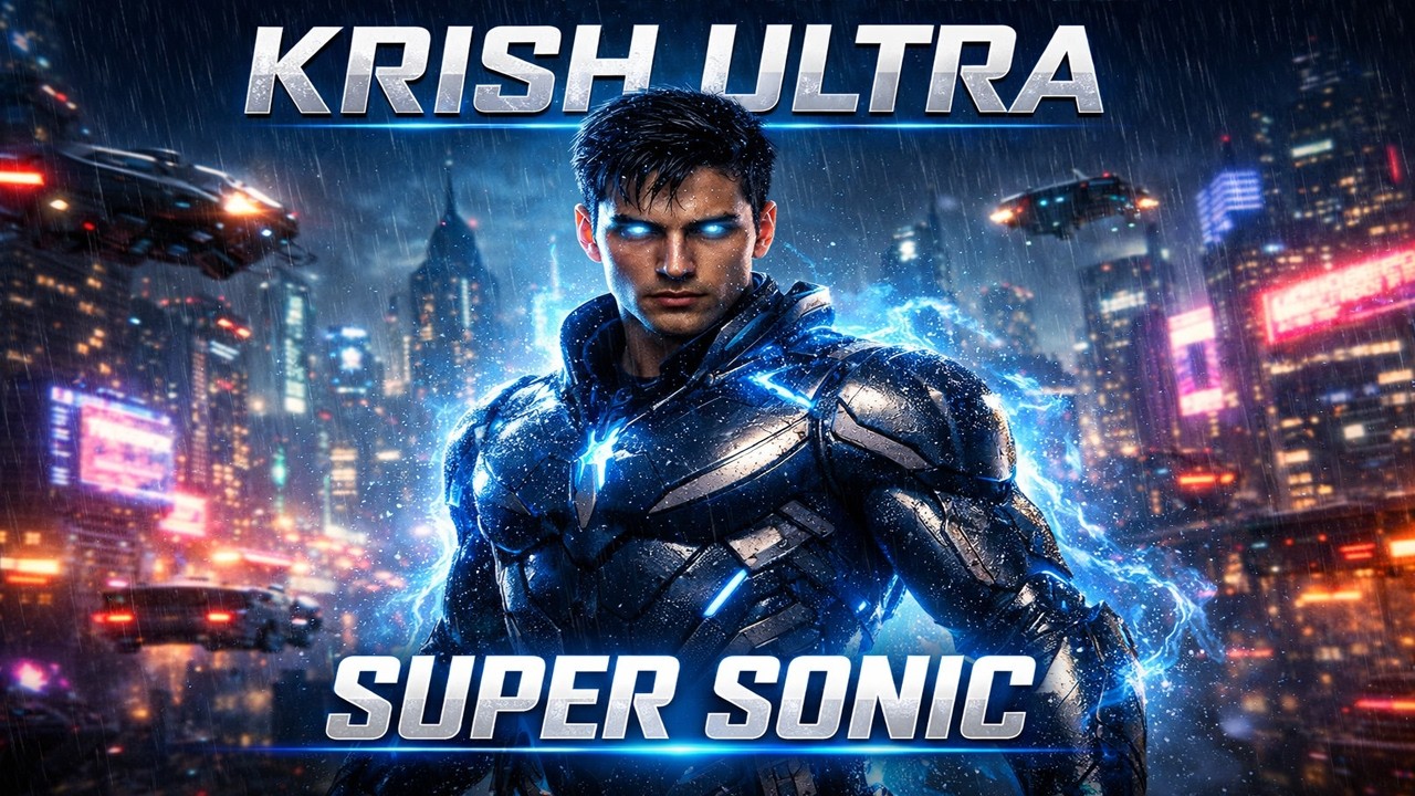 KRISH ULTRA – SUPER SONIC | Futuristic Sci-Fi Action Short Film 4K