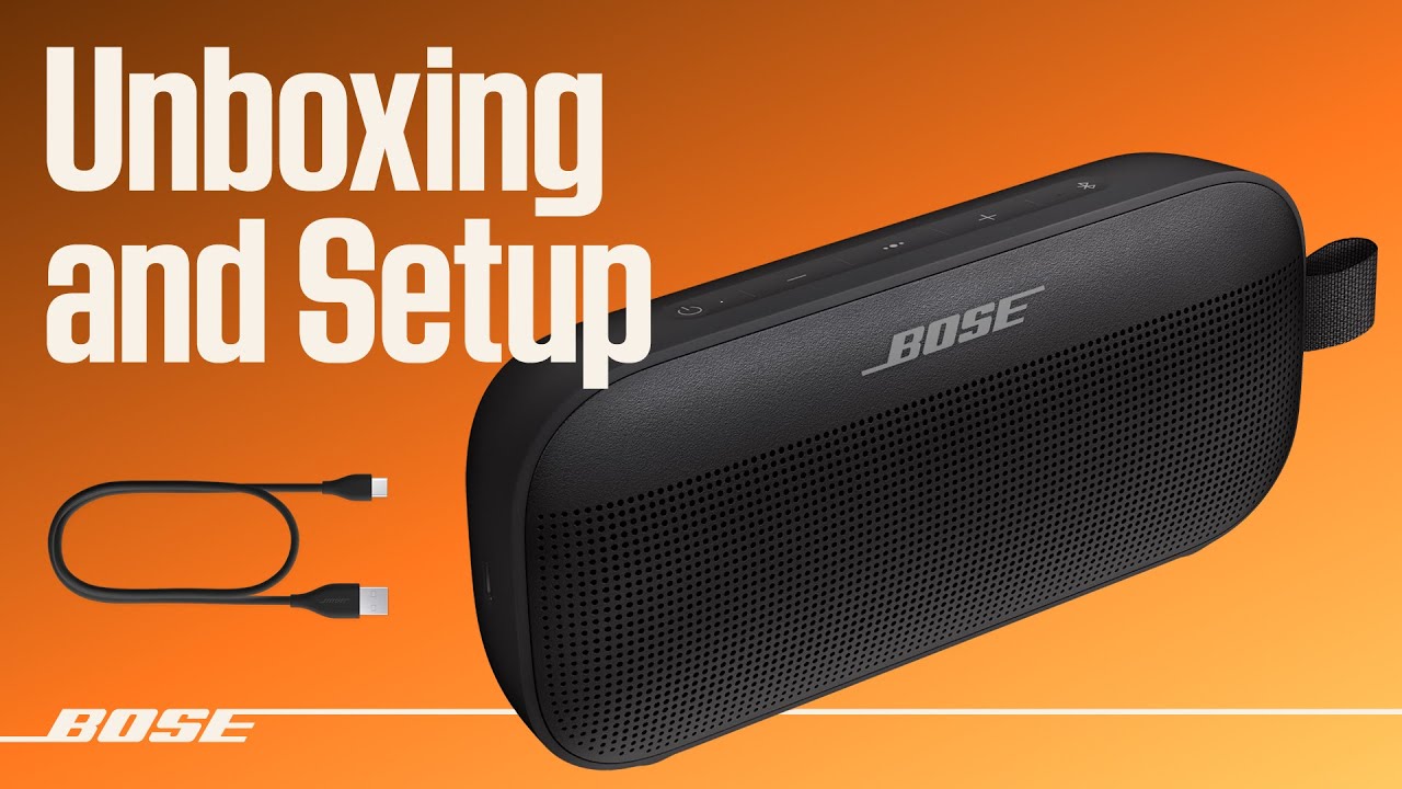 Bose SoundLink Flex SE Bluetooth&reg; Speaker &ndash; Unboxing and Setup