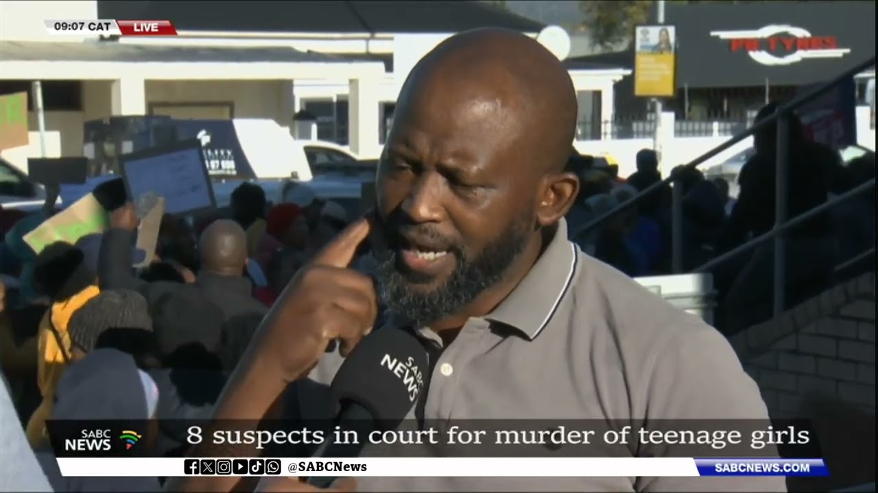 Eight suspects to appear in court over murder of two teenage girls in the Eastern Cape