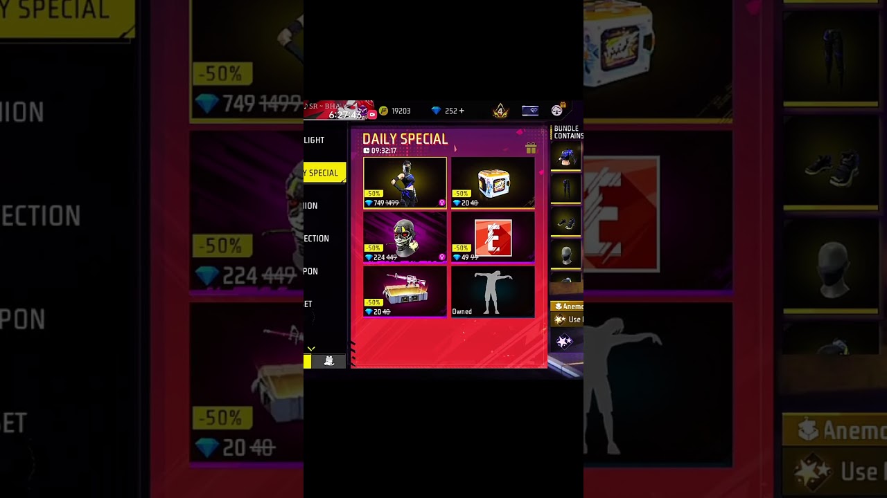 MAGIC CUBE STORE 🤡 IN FREE FIRE