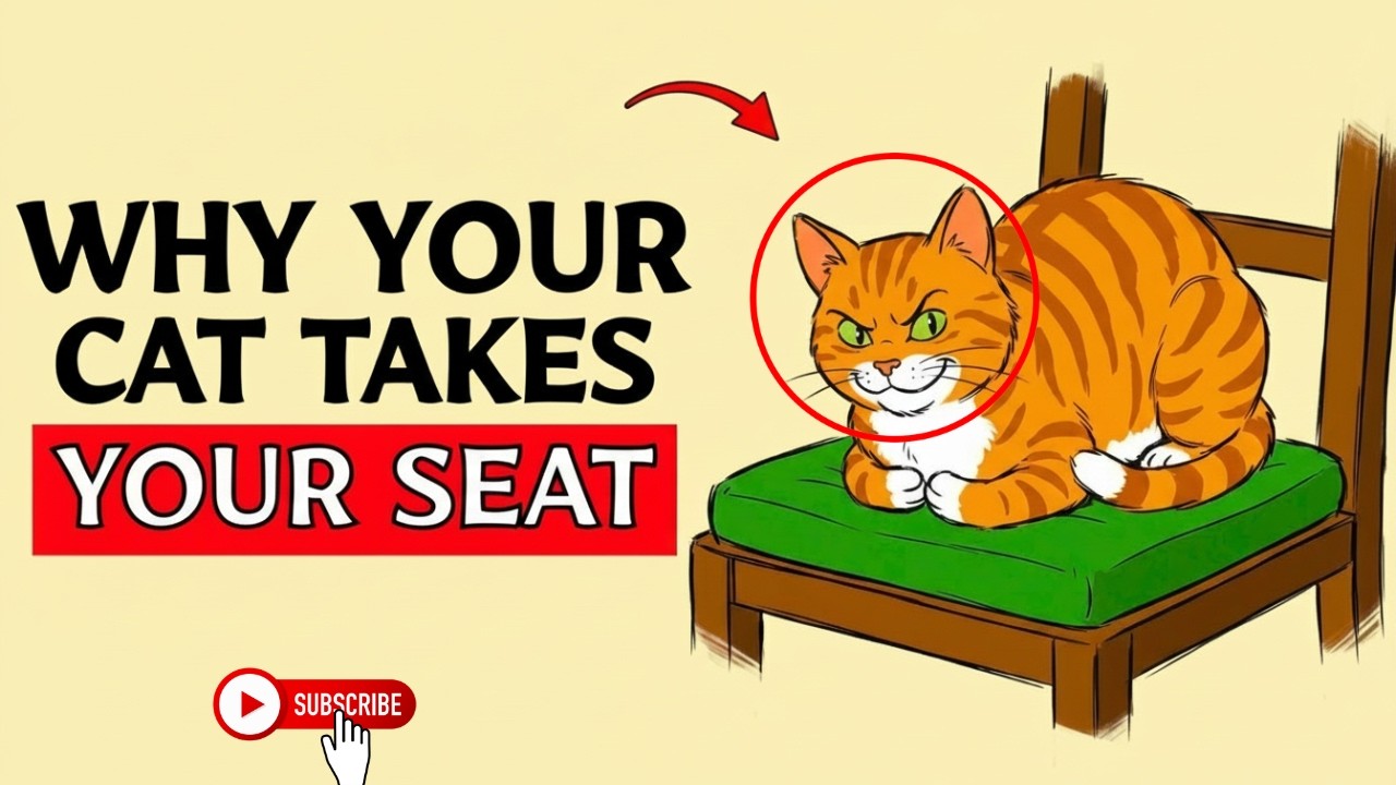 When Your Cat Steals Your Seat, They're Actually Saying 'I Love You'