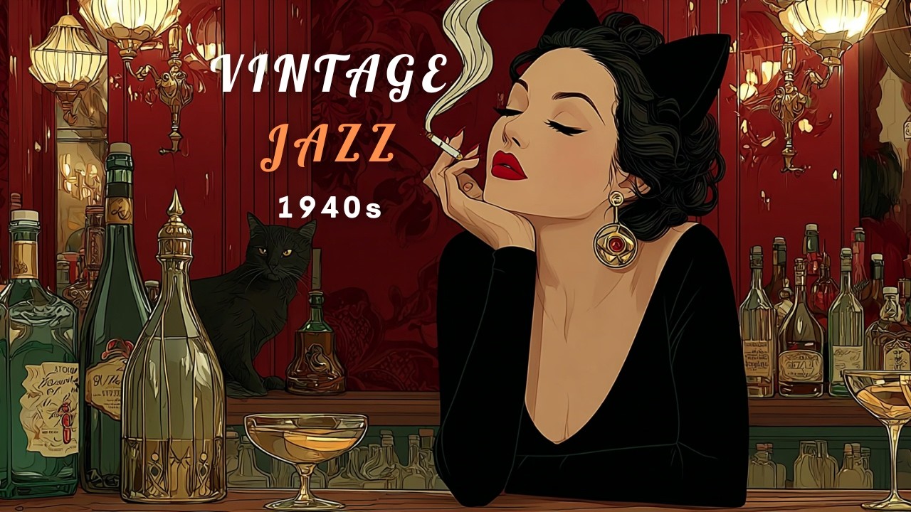 1940's Vintage Jazz Playlist - The quartet knows what the soloist hides. | MEOW JAZZ