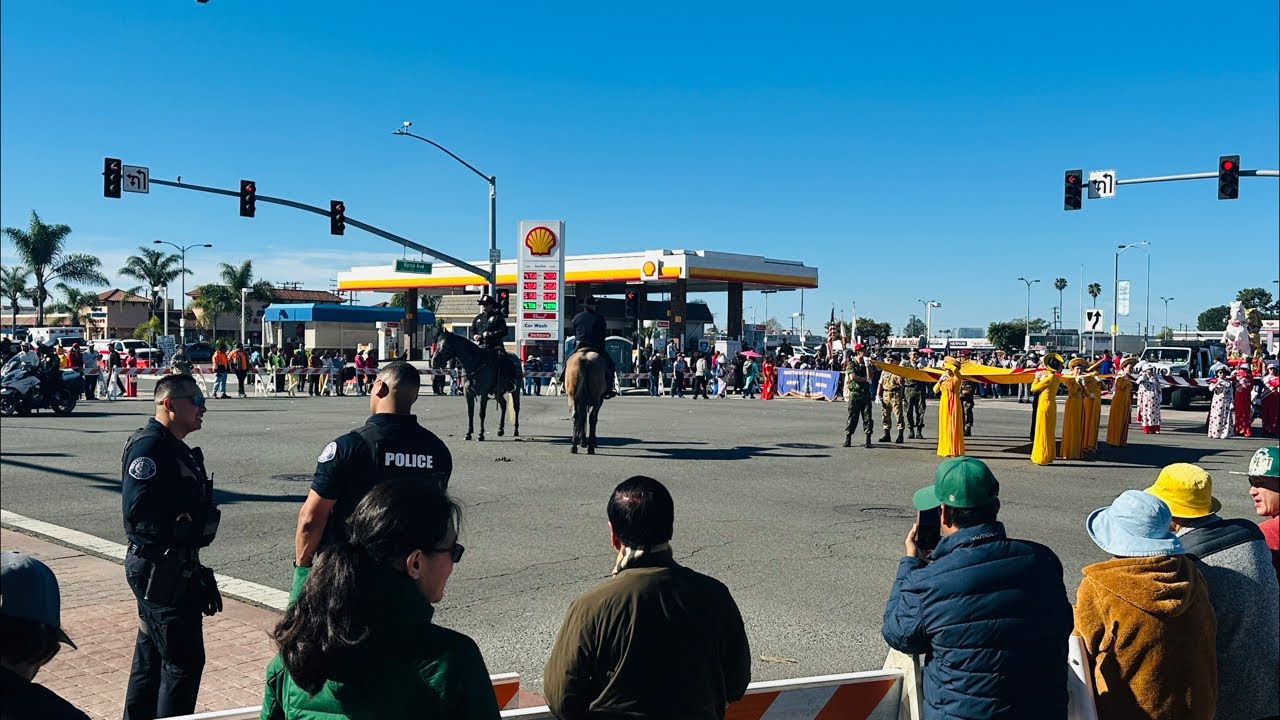 Công đồng người Việt Cali. Diễn Hành Tết Bính Ngọ Tại Little saigon. Tết Prade 2026
