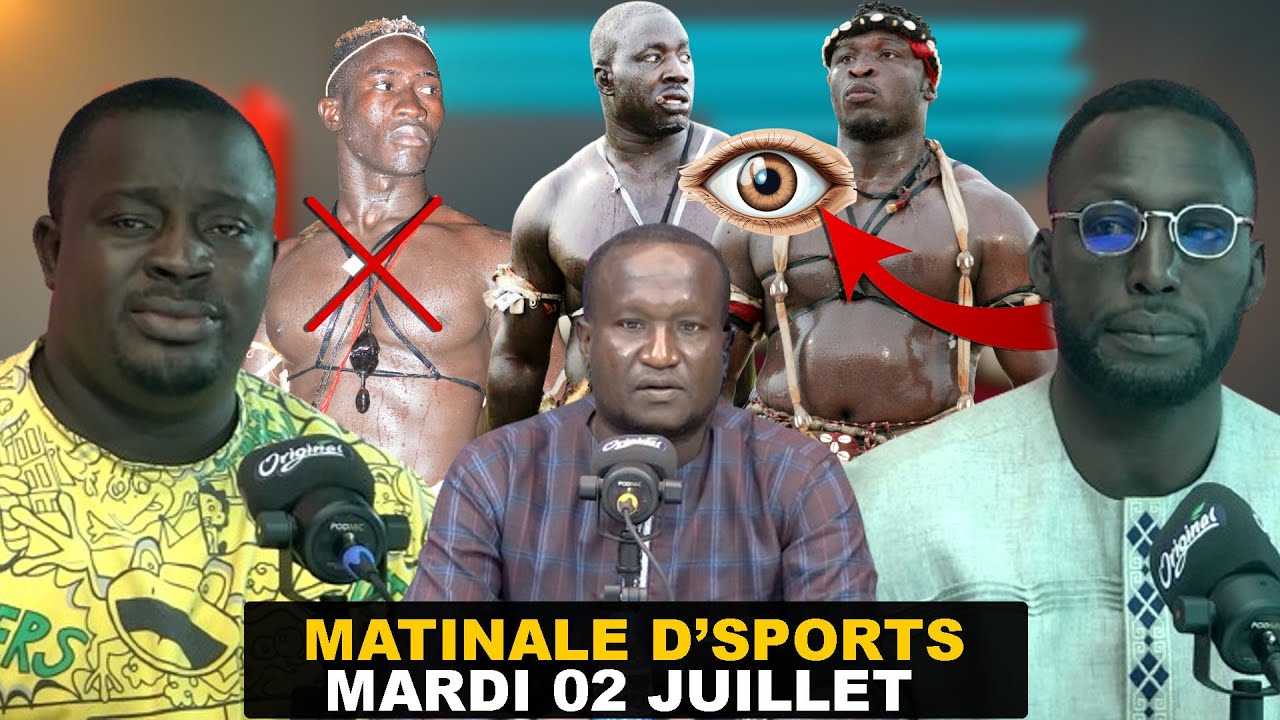 🔴Matinale D’Sports mardi 02 juillet 2024 - Ada Fass suspendu, L' œil de Balla Diouf sur Gris vs Ama