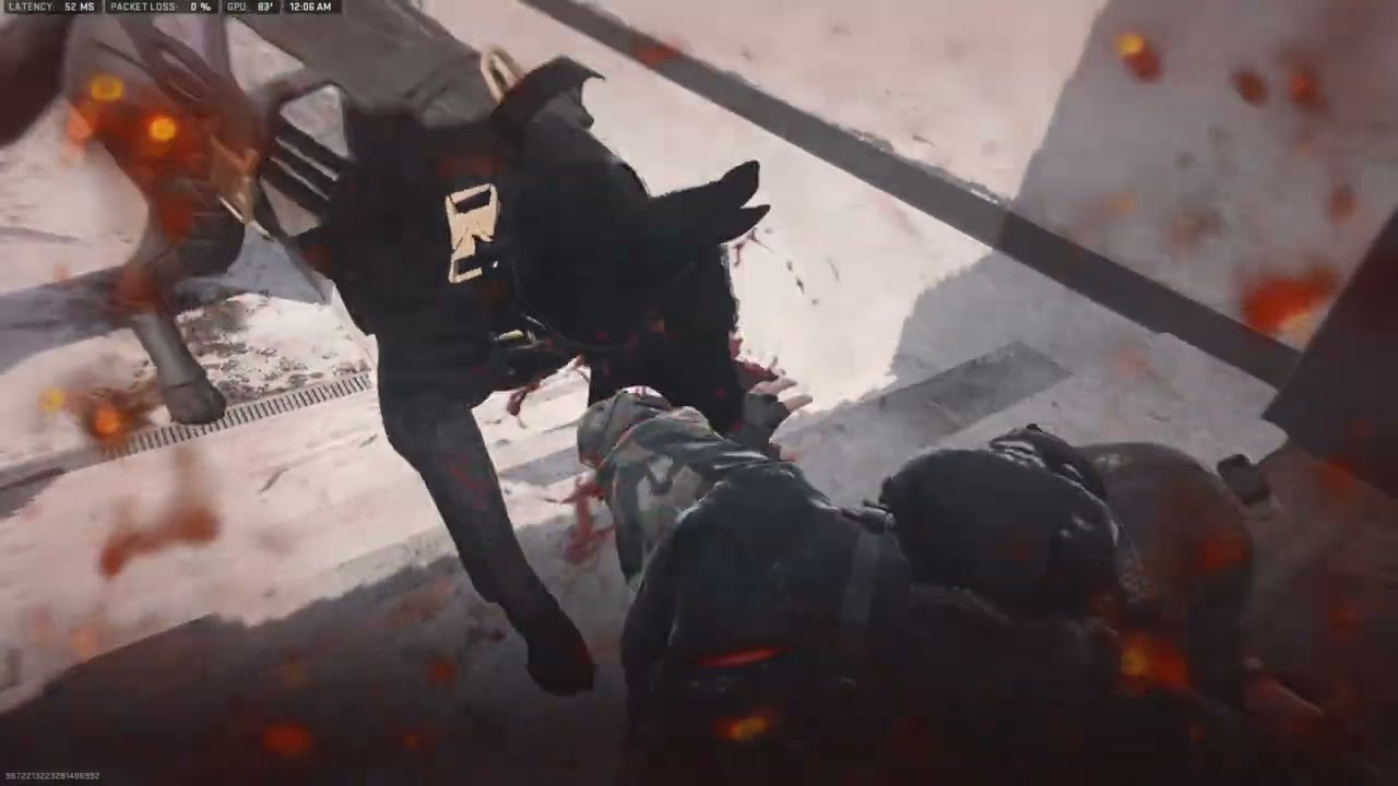 Call of duty Modern warfare 2 Merlin finishing move (Blackcell)
