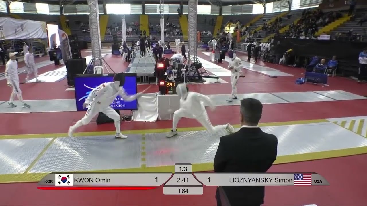 Bogota Grand Prix 2025 SME - L64 - Kwon Omin KOR v Simon Lioznyansky USA