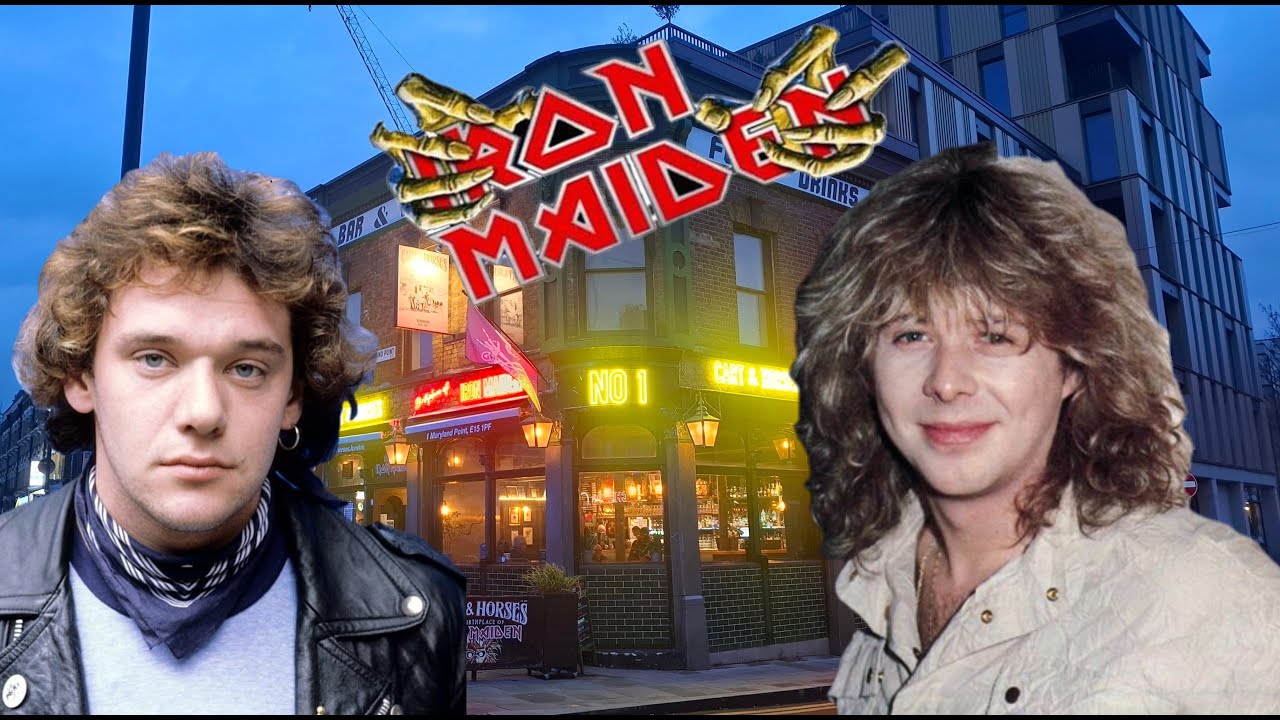 Checking out Iron Maiden locations in East London