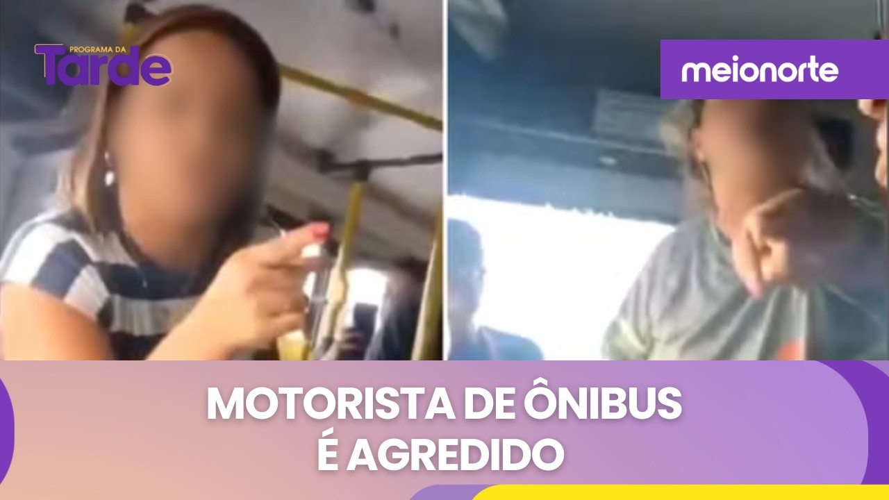 Motorista de Ônibus é Agredido | Programa da Tarde