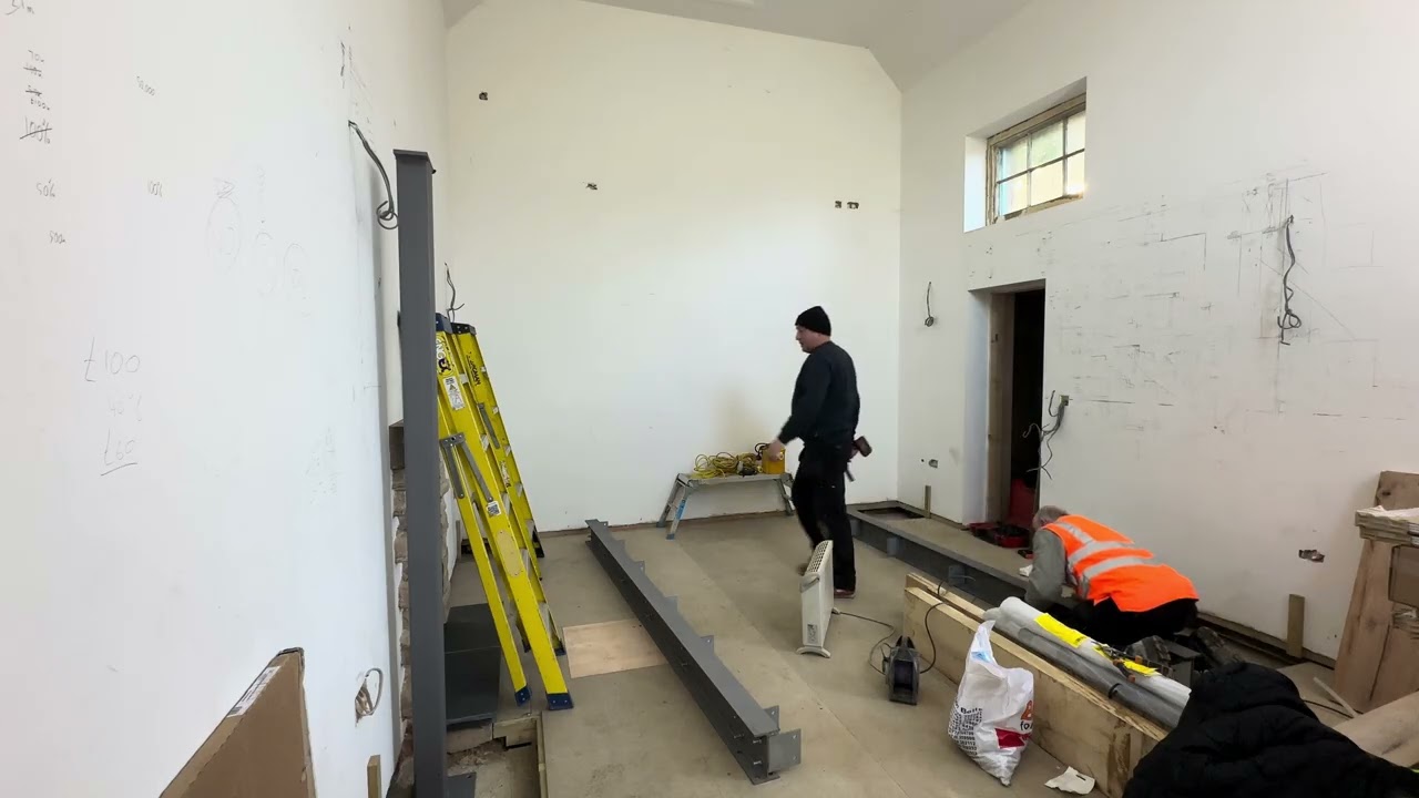 Mezzanine installation at Nepcote Chapel