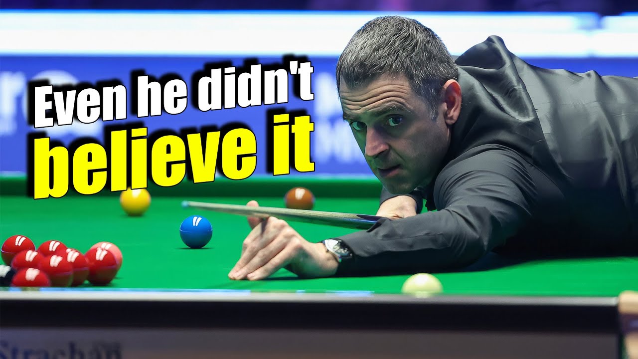 Even the audience was tense! Ronnie O'Sullivan! | Snooker