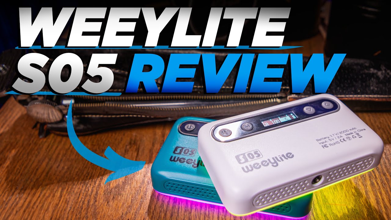 WeeyLite S05 - a Quality Affordable Pocket Light for Video