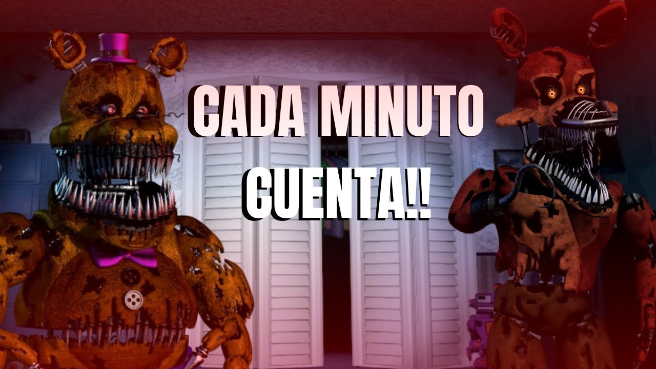 SI DA MIEDO PA 😰 || Pasando Five Nights at Freddy’s 4 (Noche 1-5)