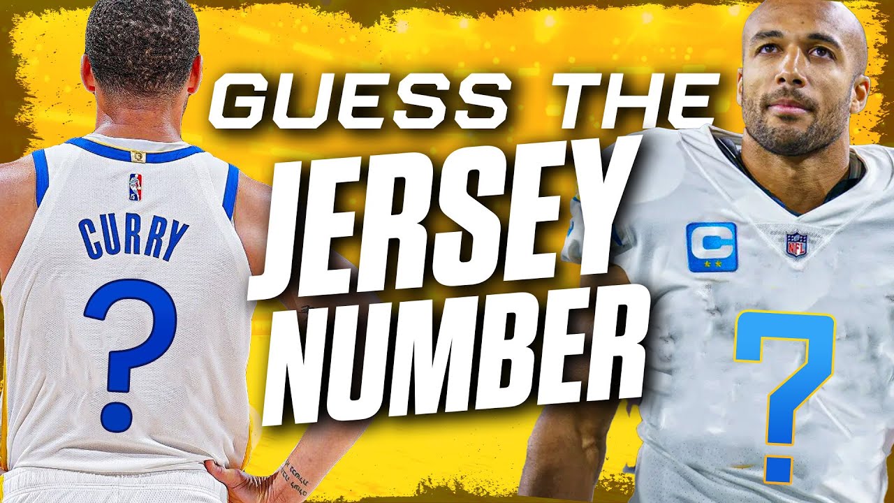 Which Athletes Wear These NUMBERS?