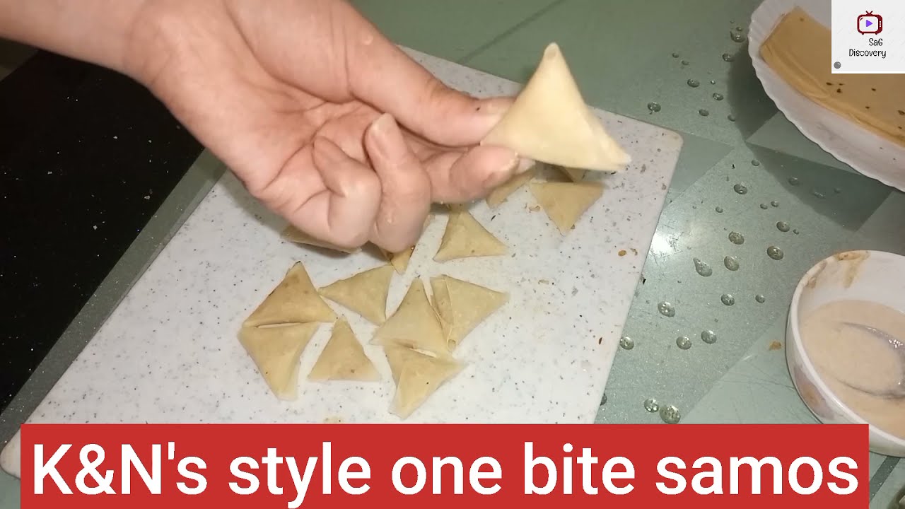 K&N's one bite Samosa Ramazan special