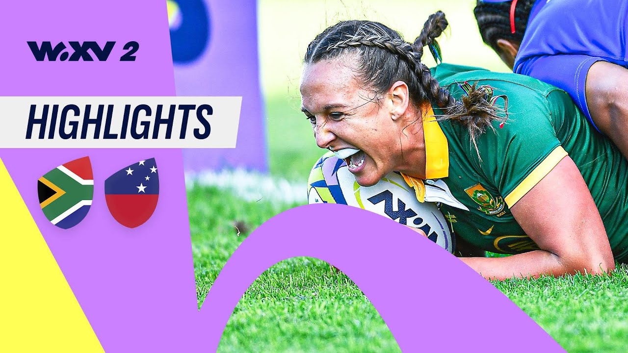 South Africa victorious in relegation decider | South Africa v Samoa | WXV2 Highlights