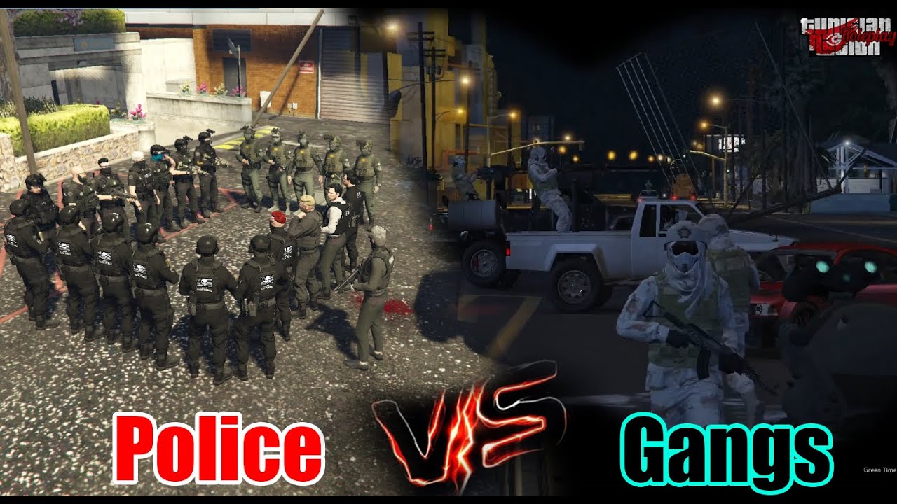 Police Vs Gangs |Tunisia Nation rp 🔥