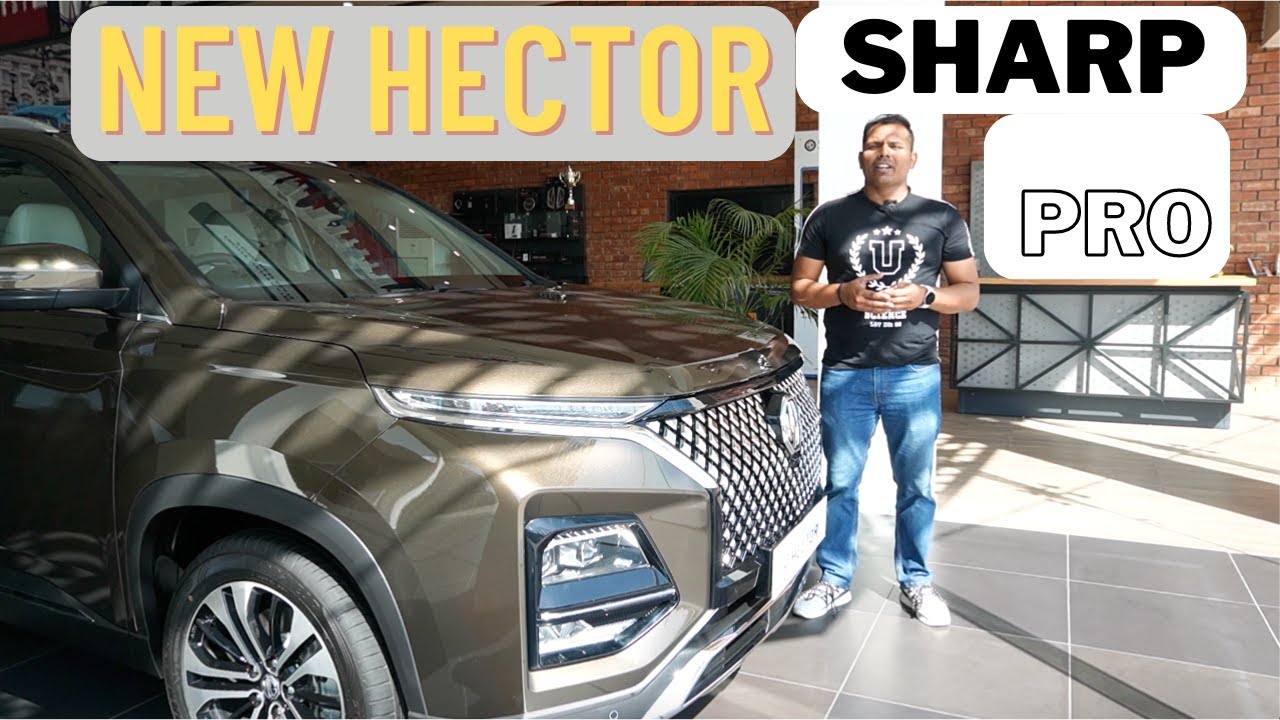 Обзор MG Hector Sharp Pro 2023 года | На английском языке | Auto Quest