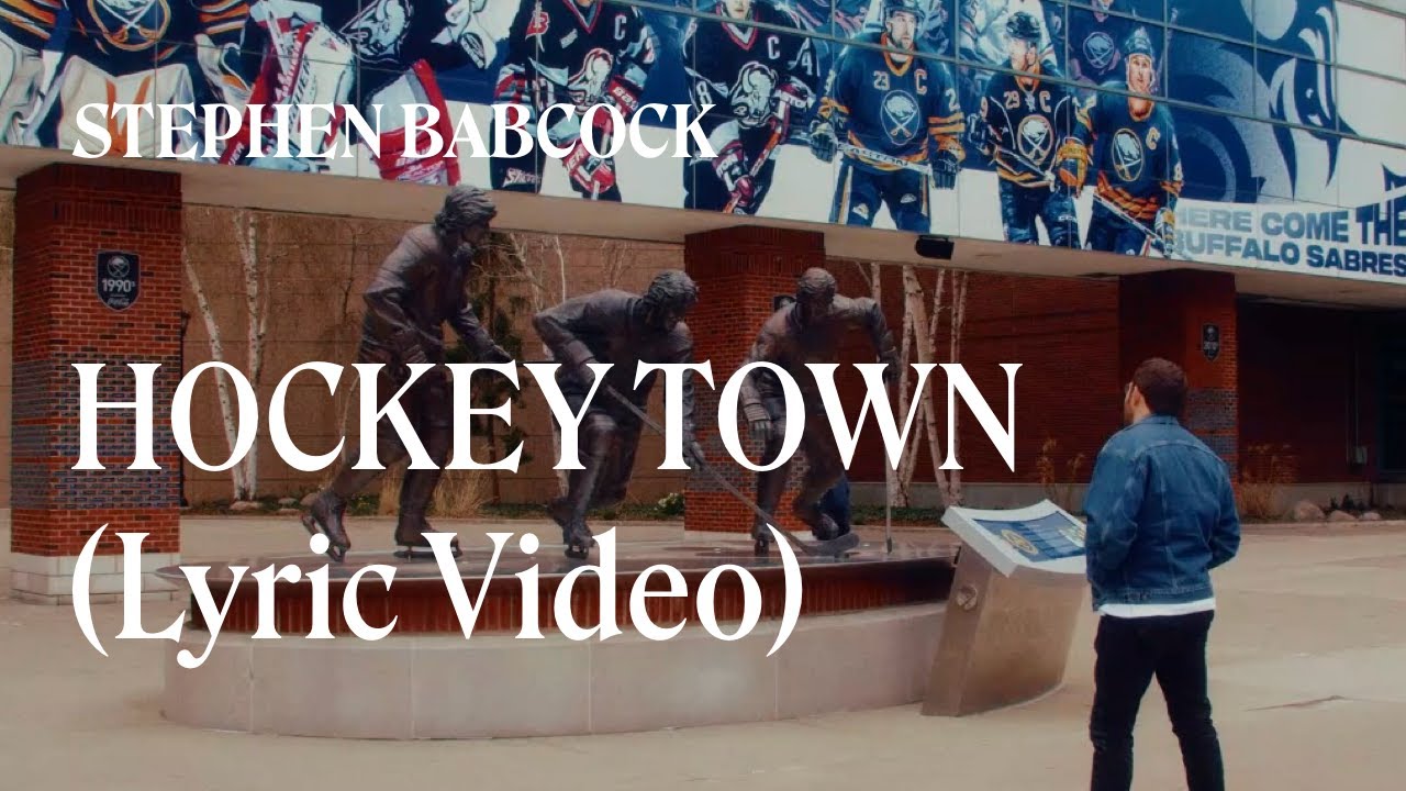 Stephen Babcock- Hockey Town (Official Lyric Video)