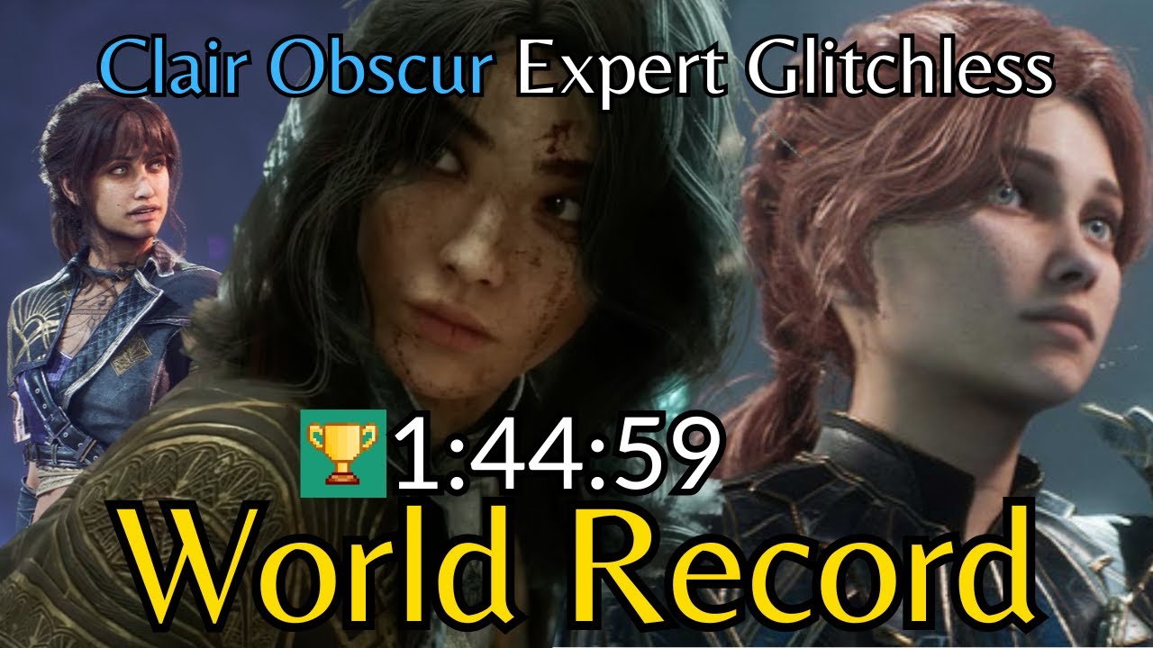 Clair Obscur Expert Glitchless in 1:44:59 (World Record)