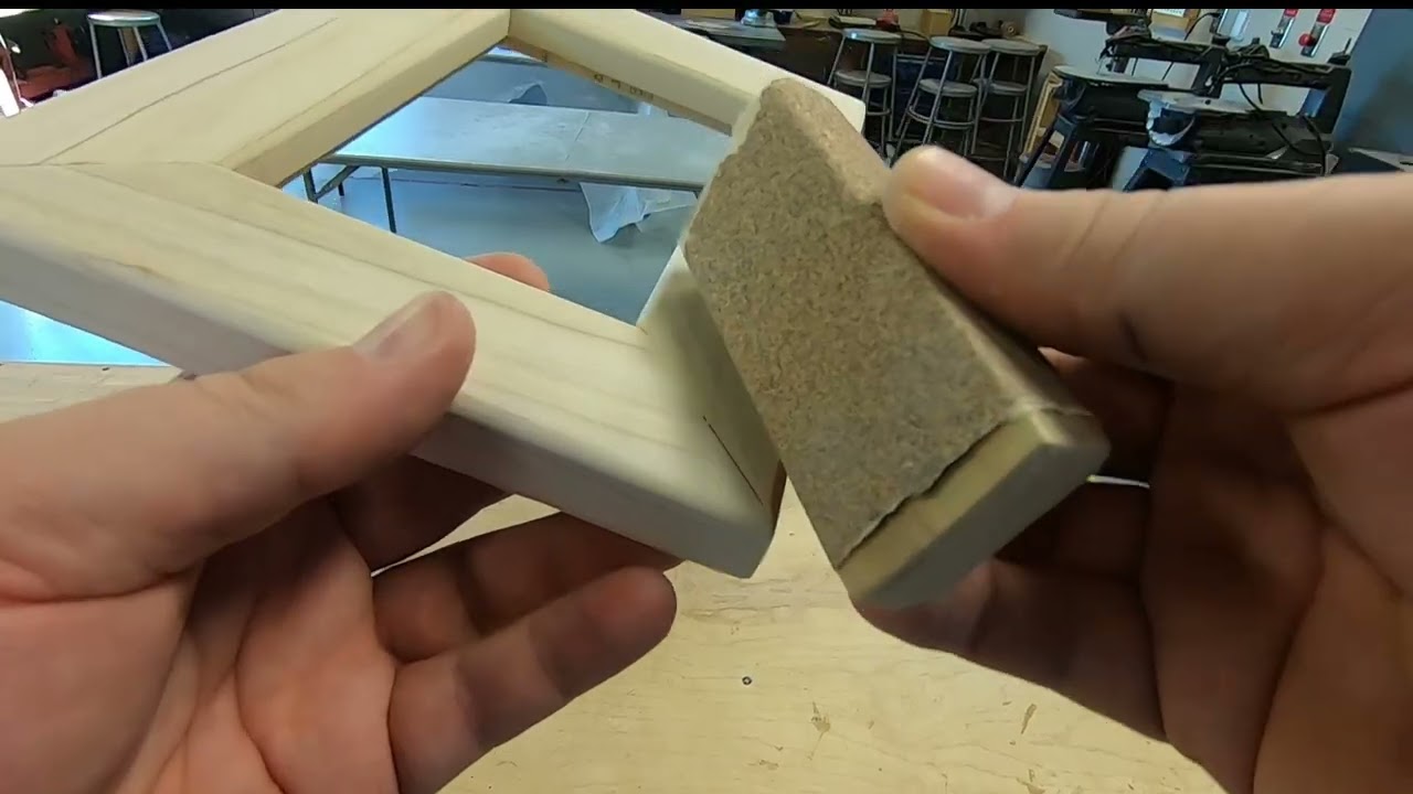 NEW- Picture Frame Final Sanding