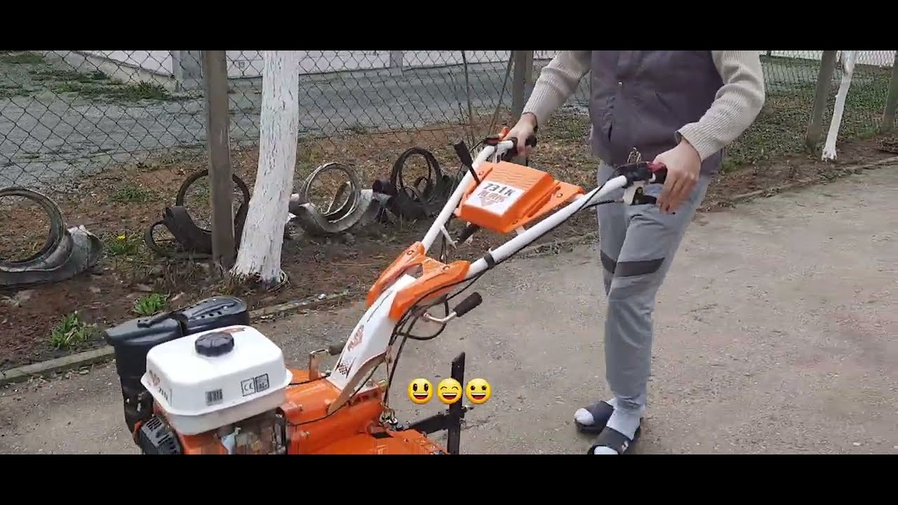 Ruris Freza 731 K   Pokretanje ma&scaron;ine!!